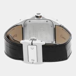 Pre Owned ساعة كارتير سانتوس 100 W20126X8 مستعملة 35 ملم