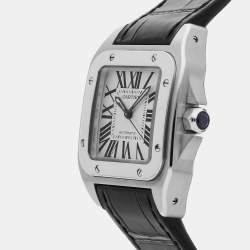 Pre Owned ساعة كارتير سانتوس 100 W20126X8 مستعملة 35 ملم