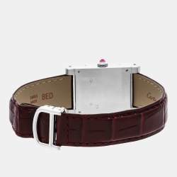 مملوكة مسبقًا Pre-Owned Cartier Tank a Guichet W1523451 Manual Winding 26 mmx37 mm