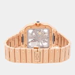 Pre Owned Pre-Owned Cartier Santos de Cartier WHSA0016 Manual Winding 39 mm