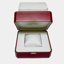 Pre Owned Pre-Owned Cartier Ballon Bleu de Cartier WE9009Z3 Silver Automat 18k White Gold Men's Wristwatch 42 MM