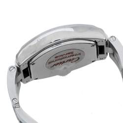 مملوكة مسبقًا Cartier Silver Stainless Steel Roadster 2675 Women's Wristwatch 31 mm
