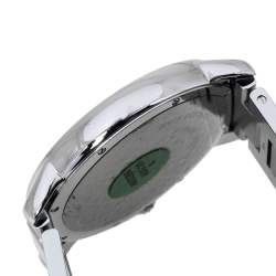 Pre Owned Cartier Blue Stainless Steel Ronde Solo de Cartier Automatic Men's Wristwatch 41MM