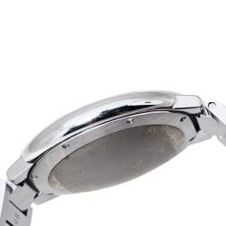 Pre Owned Cartier Silver Stainless Steel Ballon Bleu 3001 Men's Wristwatch 42 mm