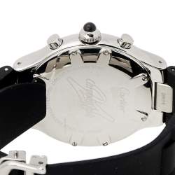 مملوكة مسبقًا ساعة يد رجالية كارتييه "موست 21 كرونوسكاف 2424" مطاط و ستانلس ستيل سوداء 38 مم