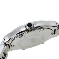 Pre Owned ساعة يد رجالية كارتييه اوتوسكاف 21 2427 أوتوماتيك ستانلس ستيل سوداء 36 مم