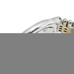 Pre Owned Cartier Cream Two-Tone Stainless Steel Must de Cartier 21 Men's Wristwatch 35 mm 