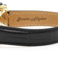 Pre Owned Cartier Silver 18K Yellow Gold Pasha Chrono Quartz Men's Wristwatch 35 MM