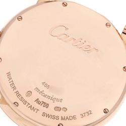 Cartier Silver 18k Rose Gold Rotonde de Cartier W1556252 Manual Winding Men's Wristwatch 40 mm