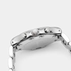 Pre Owned Cartier Silver Stainless Steel Chronoscaph 21 2424 Unisex Wristwatch 38 mm