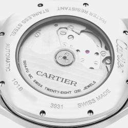 Cartier Drive Retrograde Large Day Night Steel Men's Watch WSNM0005 40 mm