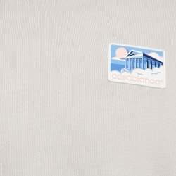 Casablanca Grey Greek Temple Applique Jersey T-Shirt L