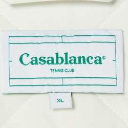 Casablanca Multicolor Ping Pong Club Sunrise Quilted Jacket XL