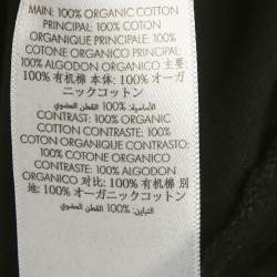 Pre Owned Casablanca Black Printed Jersey Crewneck T-Shirt XXL