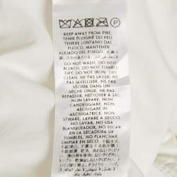 مملوكة مسبقًا Casablanca Tennis Club White Printed Synthetic Coach Jacket S