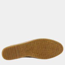 Celine Brown Suede Espadrillas Loafers EU 43