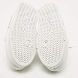 Celine White Leather Platform Sneakers Size 42