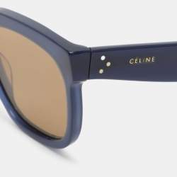 Pre Owned Celine Blue/Yellow 41057/S Sunglasses