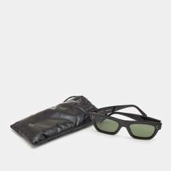 Celine Black Acetate Wayfarer Sunglasses 