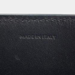 مملوكة مسبقًا حقيبة سيلين تريومف هورايزونتال كاباس جلد بي في سي أسود