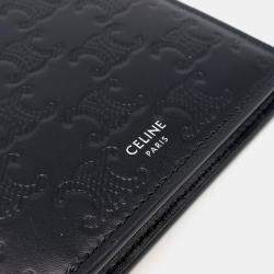 مملوكة مسبقًا Celine Black Leather wallet