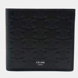 مملوكة مسبقًا Celine Black Leather wallet