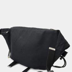 مملوكة مسبقًا Celine Trekking Small Black Canvas Belt Bag