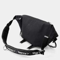 مملوكة مسبقًا Celine Trekking Small Black Canvas Belt Bag