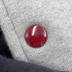 مملوكة مسبقًا جاكيت سيليين تيدي كوليدج قطن رمادي مقاس صغير (سمول)