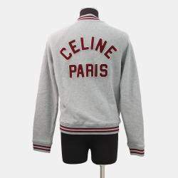 مملوكة مسبقًا جاكيت سيليين تيدي كوليدج قطن رمادي مقاس صغير (سمول)