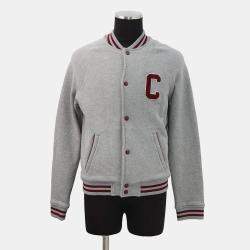 مملوكة مسبقًا Celine Teddy College Jacket Size S Gray  
