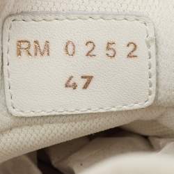مملوكة مسبقًا Celine CT-01 Z Size 47 White Leather Low Top Sneakers