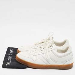 مملوكة مسبقًا Celine CT-01 Z Size 47 White Leather Low Top Sneakers