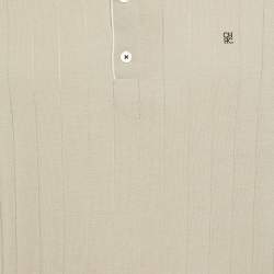 مملوكة مسبقًا تي شيرت بوللو سي أتتش كارولينا هيريرا بيج بشعار مطرز مقاس كبير