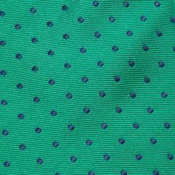 Pre Owned CH Carolina Herrera Green Dotted Silk Tie