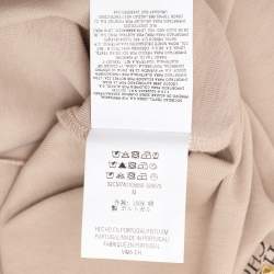 CH Carolina Herrera Beige Pique Cotton Long Sleeve T-Shirt M