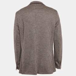 CH Carolina Herrera Multicolor Wool Single Breasted Blazer XXL