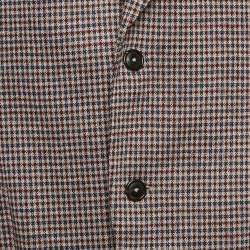 CH Carolina Herrera Multicolor Wool Single Breasted Blazer XXL