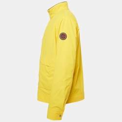 Pre Owned CH Carolina Herrera Yellow Synthetic Oversized Jacket XL