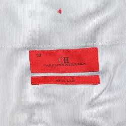 Pre Owned CH Carolina Herrera Navy Blue Cotton Trim Detail Pants XXL