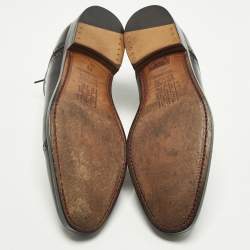 Pre Owned CH Carolina Herrera Size 41.5 Black Leather Brogues