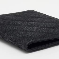 Pre Owned Chanel Black Quilted Caviar Leather CC Passport Holder