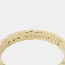 مملوكة مسبقًا خاتم شانيل كو كو كراش ميني مقاس 53/#12J11794 ذهب أصفر عيار 18