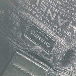  Chanel Leather Black CC  Flap Crossbody Shoulder Bag