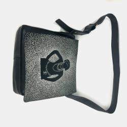  Chanel Leather Black CC  Flap Crossbody Shoulder Bag