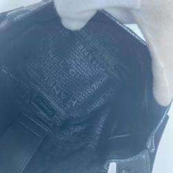  Chanel Leather Black CC  Flap Crossbody Shoulder Bag