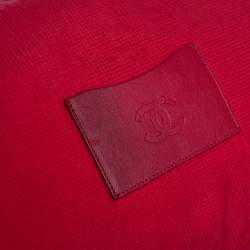 Chanel Red Quilted Nylon Coco Cocoon Backpack
