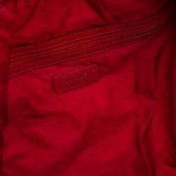 Chanel Red Quilted Nylon Coco Cocoon Backpack