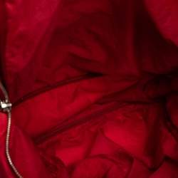 Chanel Red Quilted Nylon Coco Cocoon Backpack