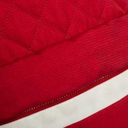Chanel Red Quilted Nylon Coco Cocoon Backpack
